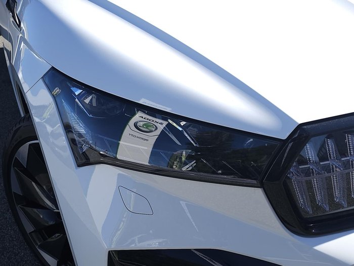 2024 SKODA Enyaq Sportline NY MY25 Moon White