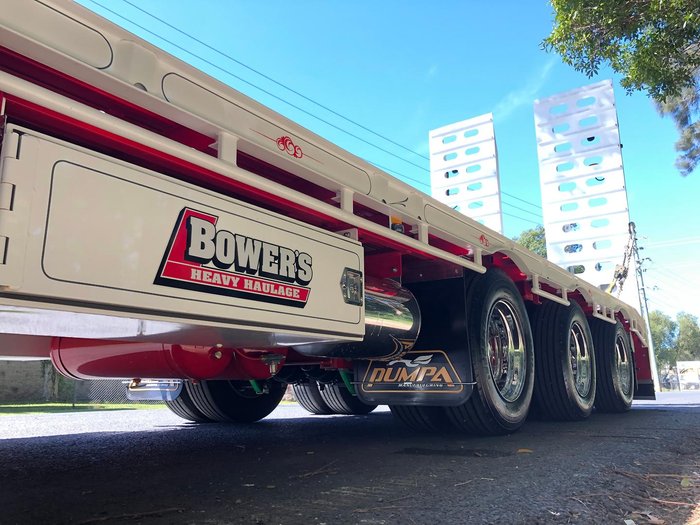 2022 Lusty Pumpa Drop Deck Extendable C/W Ramps