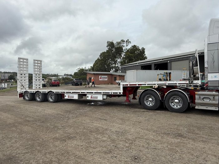 2022 Lusty Pumpa Drop Deck Extendable C/W Ramps