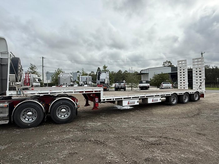 2022 Lusty Pumpa Drop Deck Extendable C/W Ramps