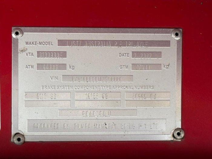 2022 Lusty Pumpa Drop Deck Extendable C/W Ramps