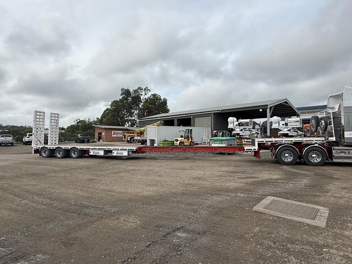 2022 Lusty Pumpa Drop Deck Extendable C/W Ramps