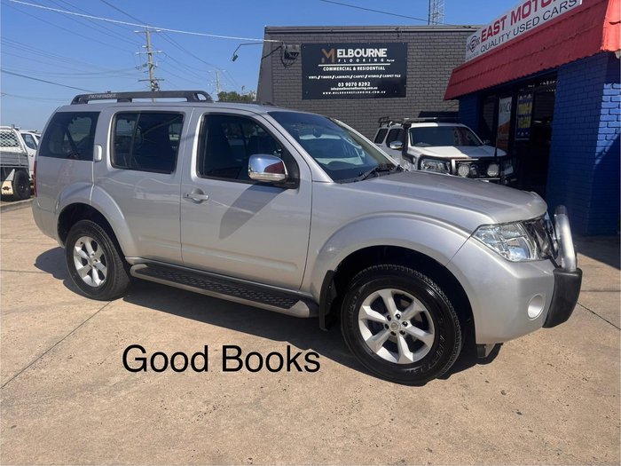 2010 Nissan Pathfinder ST-L R51 MY08 4X4 Dual Range Silver Lightning