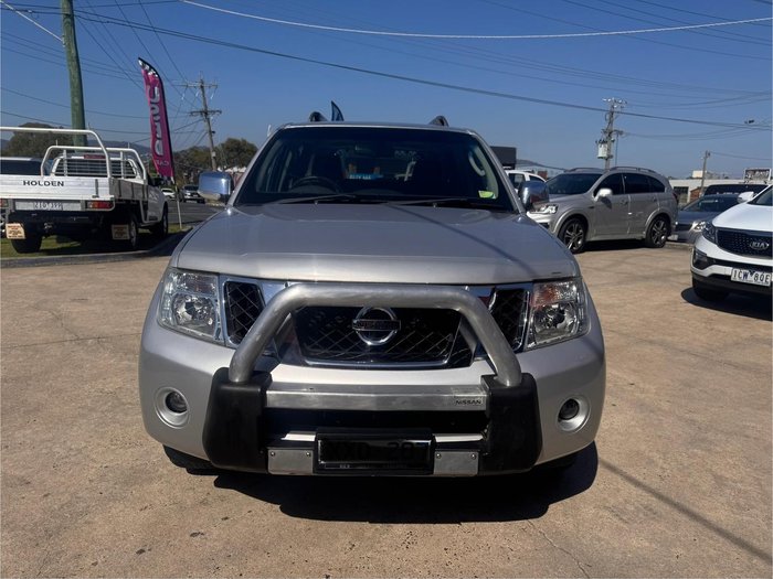 2010 Nissan Pathfinder ST-L R51 MY08 4X4 Dual Range Silver Lightning