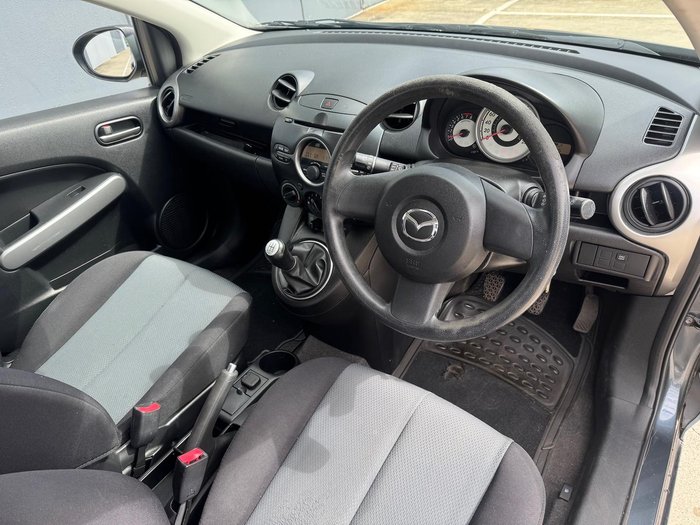 2010 Mazda 2 Neo DE Series 1 MY10 Metropolitan Grey