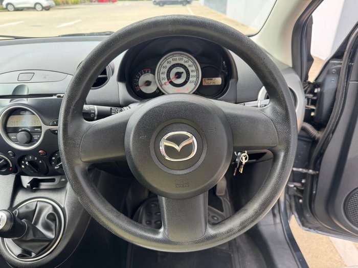 2010 Mazda 2 Neo DE Series 1 MY10 Metropolitan Grey