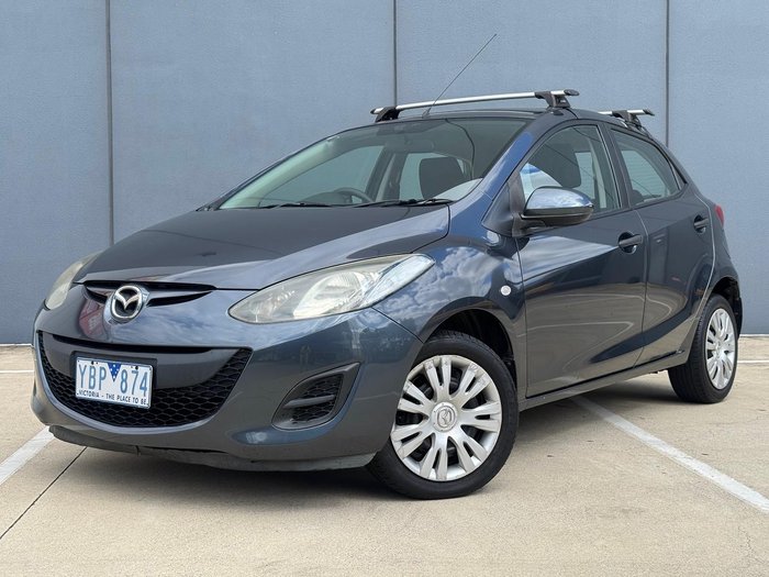 2010 Mazda 2 Neo DE Series 1 MY10 Metropolitan Grey