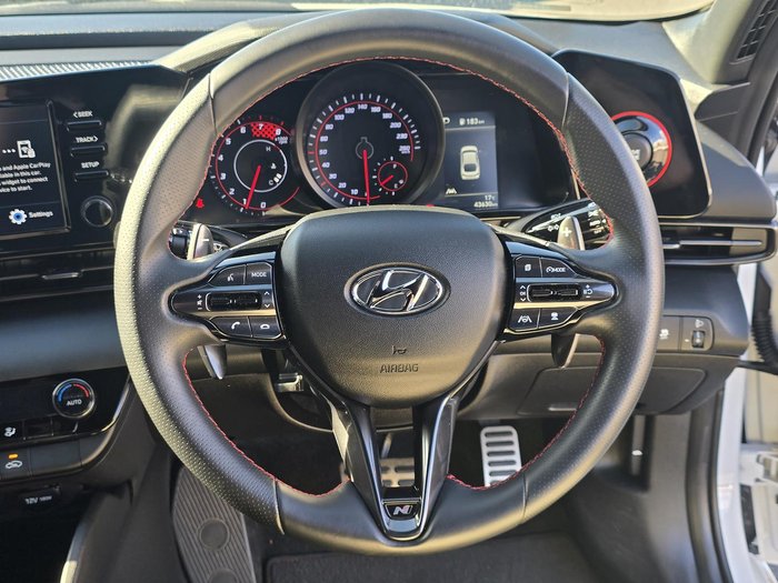 2021 Hyundai i30 N Line CN7.V1 MY21 Polar White