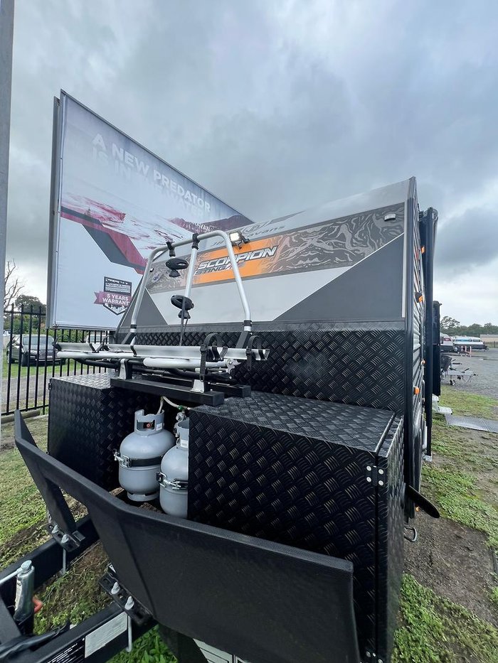 2024 JB Caravans Scorpion Sting Air 23'6 Rear Club