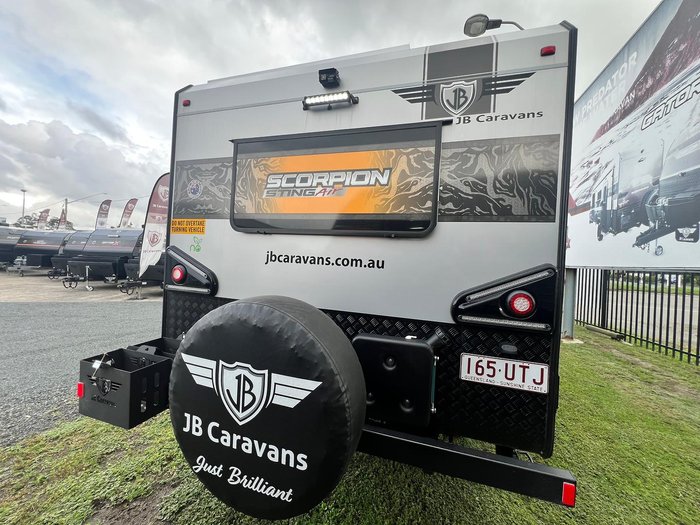 2024 JB Caravans Scorpion Sting Air 23'6 Rear Club