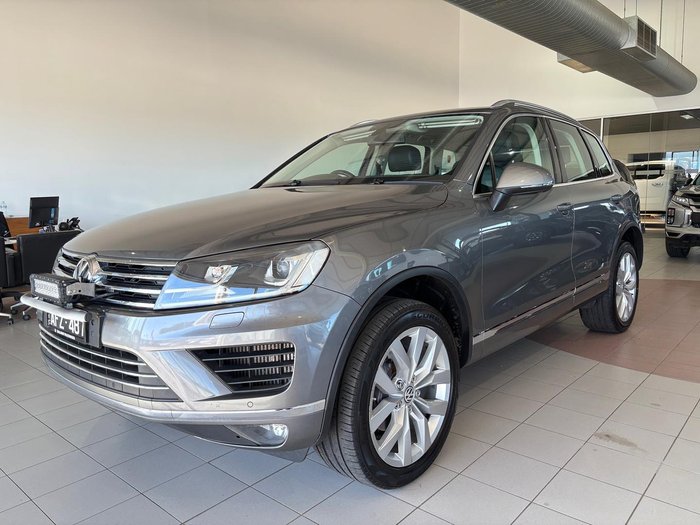 2015 Volkswagen Touareg V6 TDI 7P MY15 Four Wheel Drive Canyon Grey