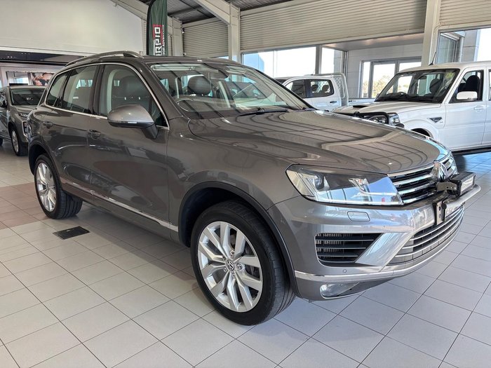 2015 Volkswagen Touareg V6 TDI 7P MY15 Four Wheel Drive Canyon Grey