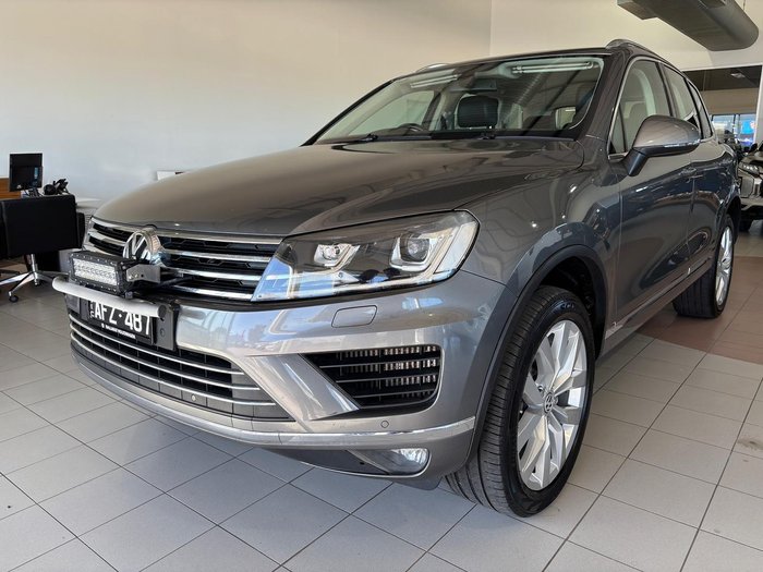 2015 Volkswagen Touareg V6 TDI 7P MY15 Four Wheel Drive Canyon Grey