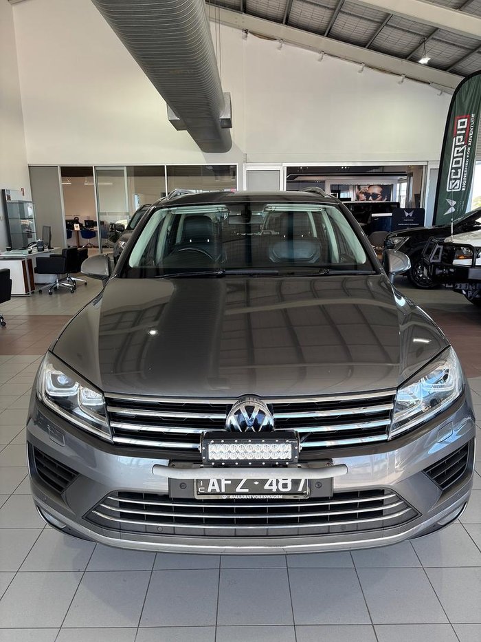 2015 Volkswagen Touareg V6 TDI 7P MY15 Four Wheel Drive Canyon Grey