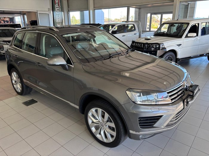 2015 Volkswagen Touareg V6 TDI 7P MY15 Four Wheel Drive Canyon Grey