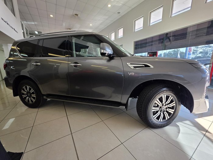 2024 Nissan Patrol Ti-L Y62 MY24 4X4 Dual Range Gun Metallic