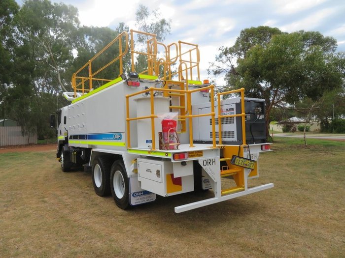 2025 Isuzu F Series FVZ 260-300 WHITE