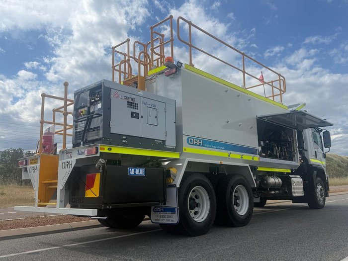 2025 Isuzu F Series FVZ 260-300 AT R55 WHITE