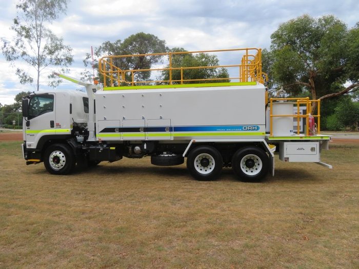2025 Isuzu F Series FVZ 260-300 AT R55 WHITE