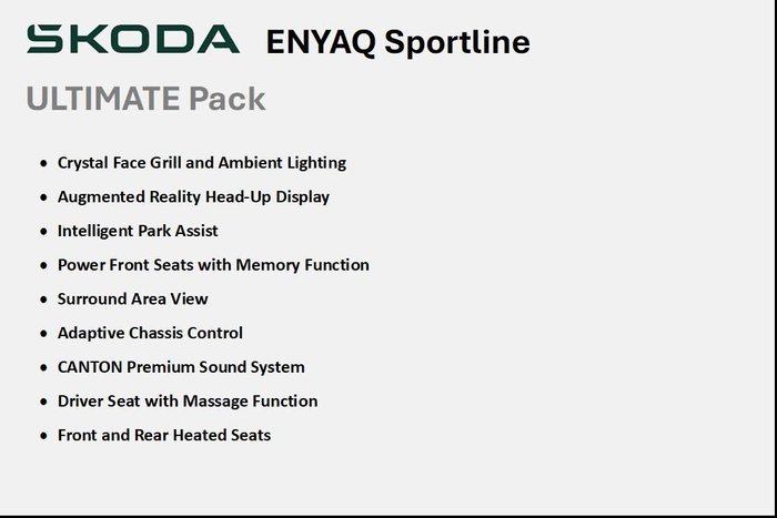 2024 SKODA Enyaq Sportline
