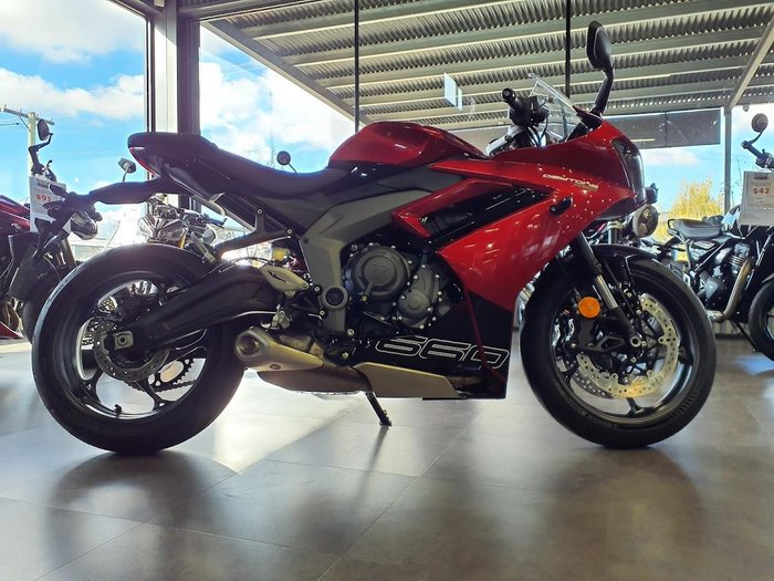 2025 Triumph Daytona 660 LAMS Daytona Black