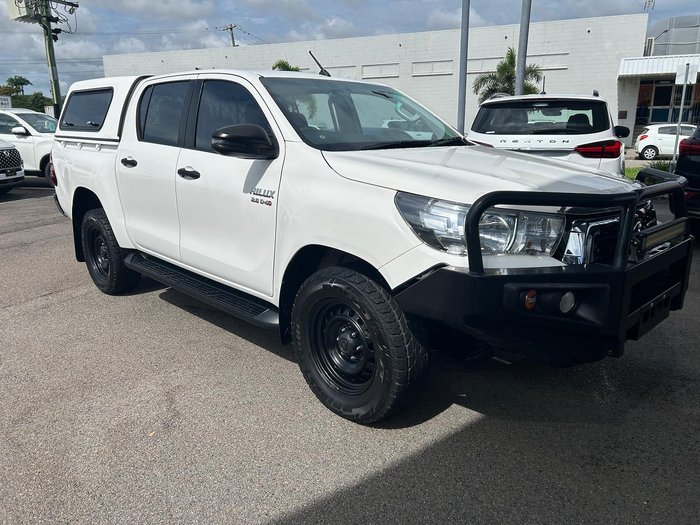 2018 Toyota Hilux SR Hi-Rider GUN136R 4x2 Glacier White