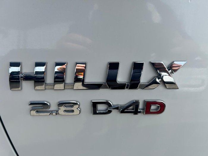 2018 Toyota Hilux SR Hi-Rider GUN136R 4x2 Glacier White