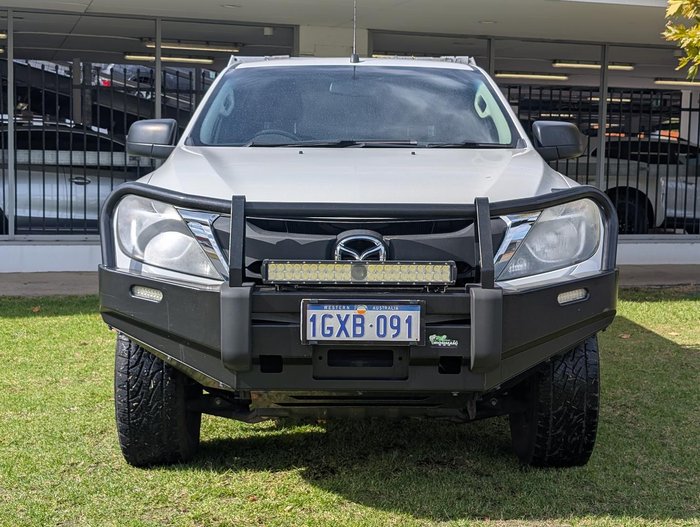 2017 Mazda BT-50 XT UR 4X4 Dual Range Cool White