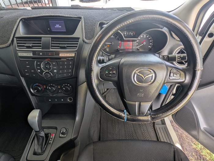 2017 Mazda BT-50 XT UR 4X4 Dual Range Cool White