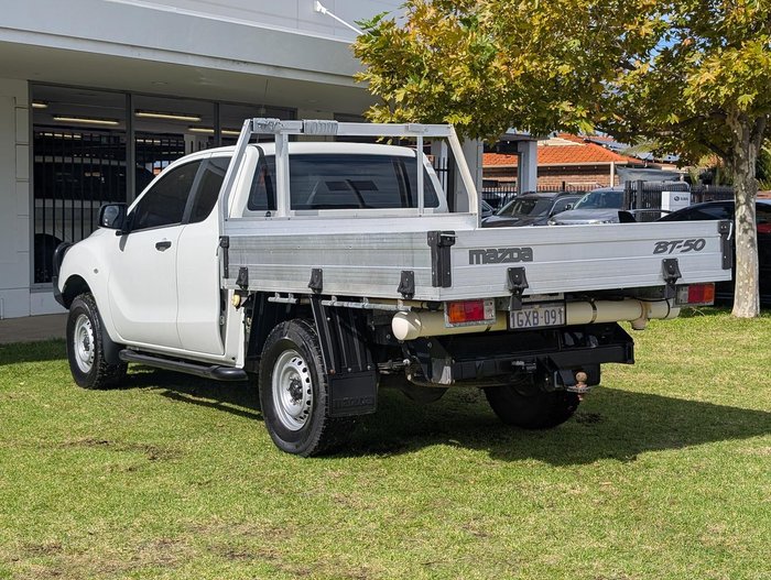 2017 Mazda BT-50 XT UR 4X4 Dual Range Cool White