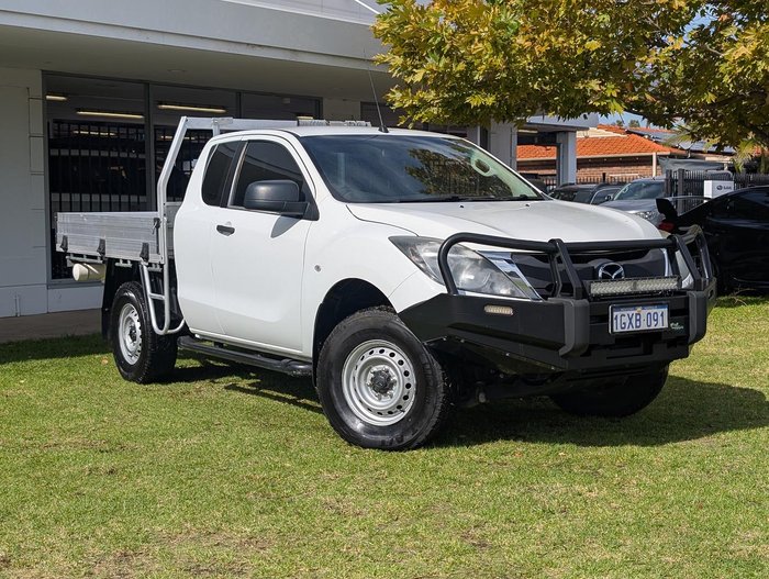 2017 Mazda BT-50 XT UR 4X4 Dual Range Cool White