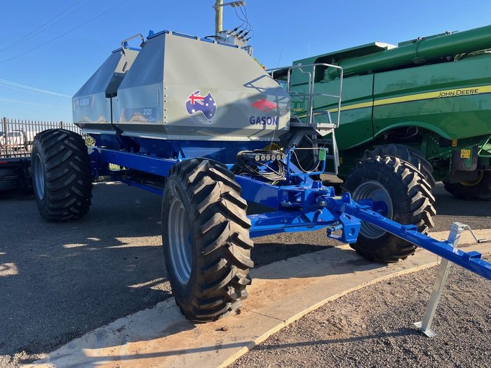 0 Gason 2120 Rt2 Platinum Series Mounted Air Cart Apollo Isobus BLUE