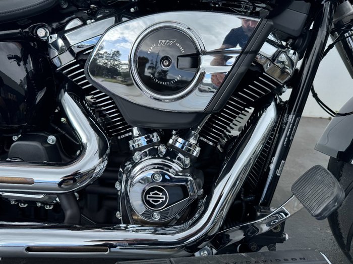 2025 Harley-davidson FLFBS FAT BOY S (114) Vivid Black