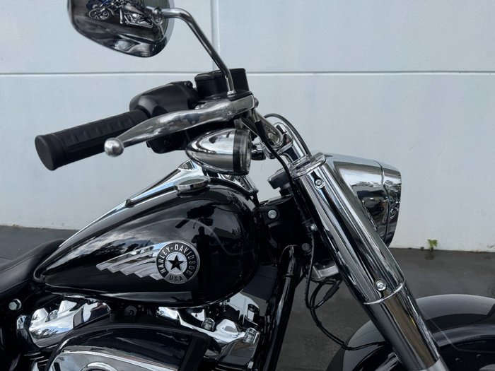 2025 Harley-davidson FLFBS FAT BOY S (114) Vivid Black