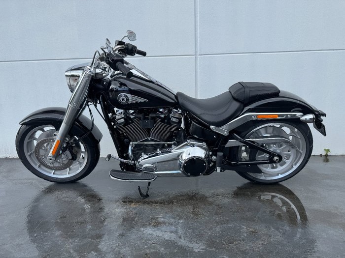 2025 Harley-davidson FLFBS FAT BOY S (114) Vivid Black