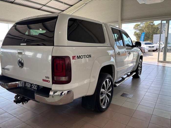 2021 Volkswagen Amarok TDI580 Aventura 2H MY22 4X4 Constant Candy White