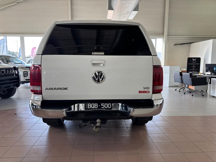 2021 Volkswagen Amarok TDI580 Aventura 2H MY22 4X4 Constant Candy White