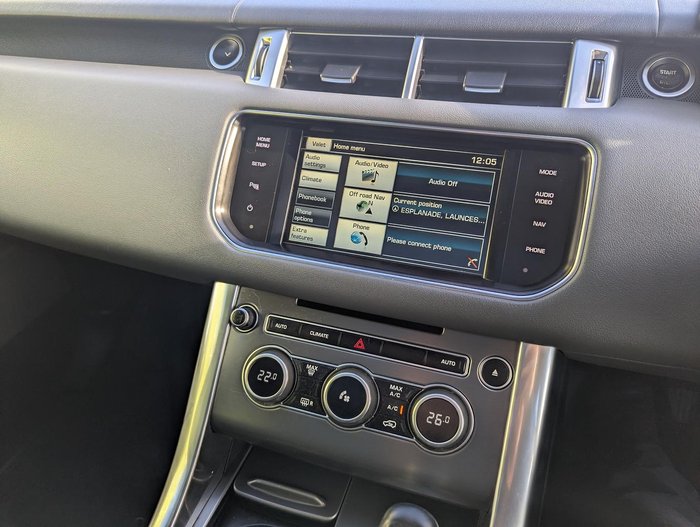 2015 Land Rover Range Rover Sport TDV6 S L494 MY16 4X4 Constant Fuji White
