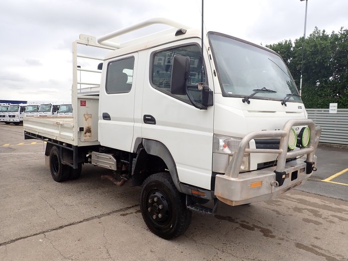 2013 MITSUBISHI CANTER FG WHITE