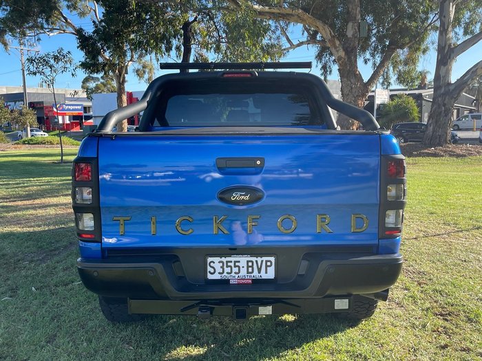 2018 Ford Ranger XLT PX MkII MY18 4X4 Dual Range Winning Blue