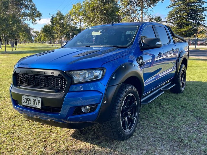 2018 Ford Ranger XLT PX MkII MY18 4X4 Dual Range Winning Blue