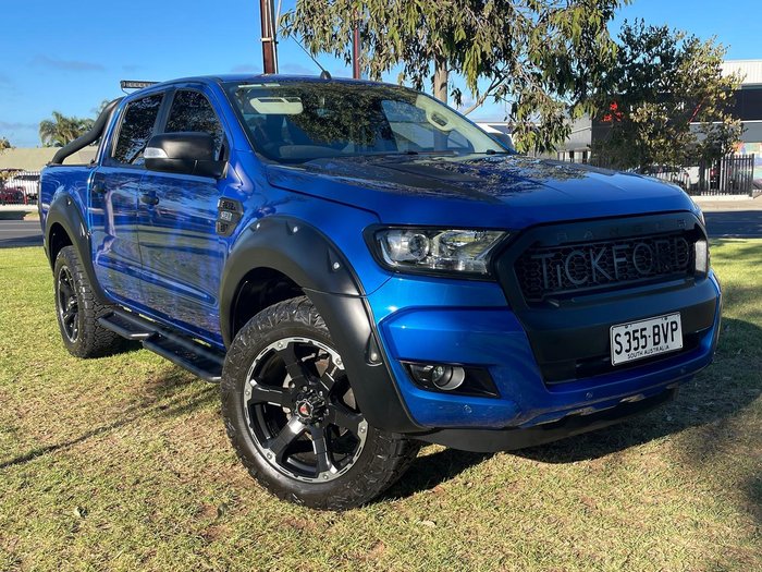 2018 Ford Ranger XLT PX MkII MY18 4X4 Dual Range Winning Blue