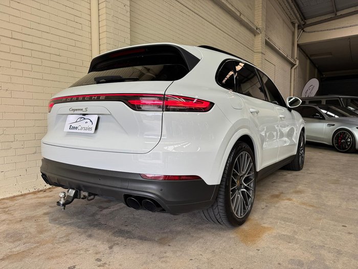2018 Porsche Cayenne S 9YA MY19 4X4 On Demand White