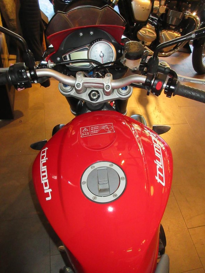 2012 Triumph Street Triple R Street Triple Red