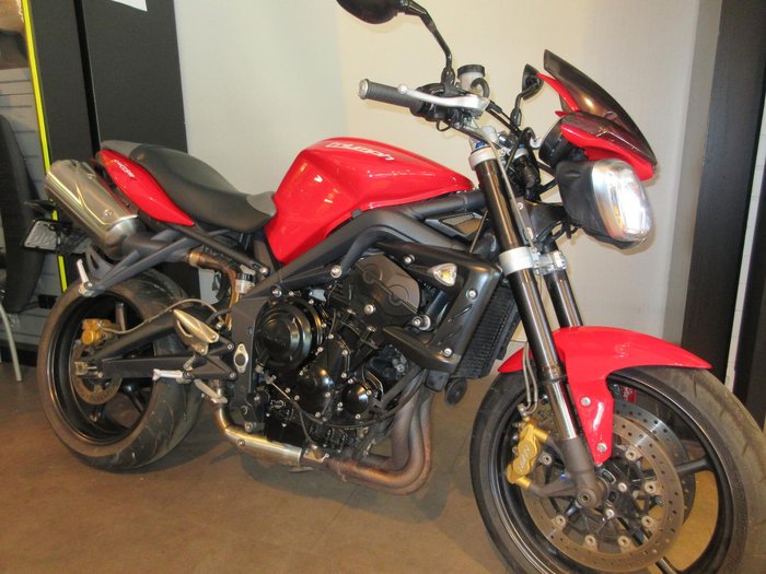 2012 Triumph Street Triple R Street Triple Red