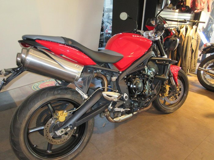 2012 Triumph Street Triple R Street Triple Red