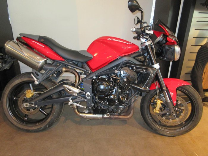 2012 Triumph Street Triple R Street Triple Red