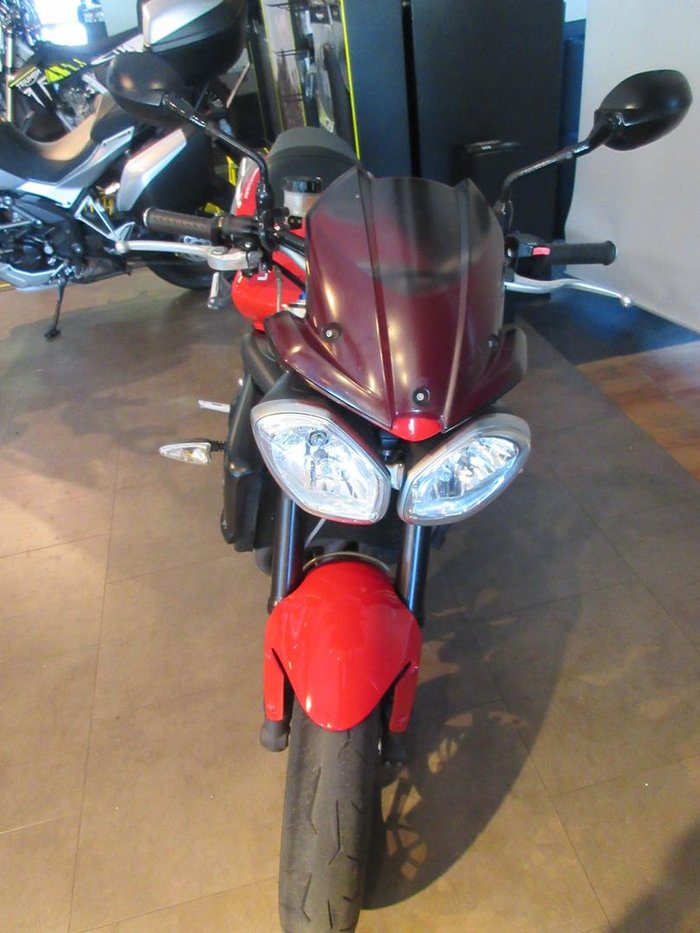 2012 Triumph Street Triple R Street Triple Red