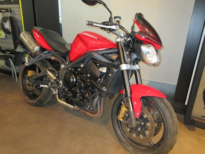 2012 Triumph Street Triple R Street Triple Red