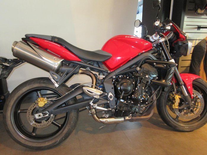 2012 Triumph Street Triple R Street Triple Red